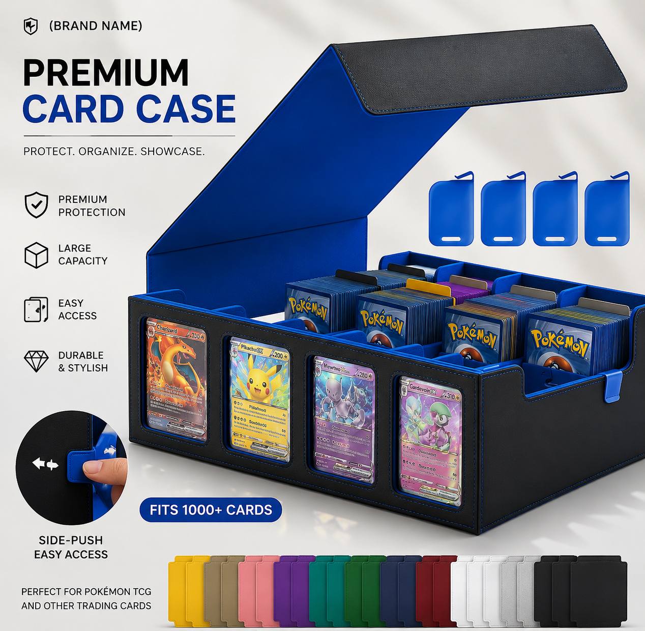 Premium Commander Card Storage Box